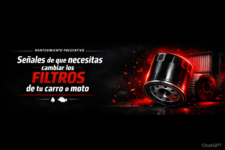 Señales de que necesitas cambiar los filtros de tu carro o moto