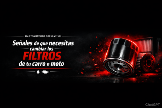 Señales de que necesitas cambiar los filtros de tu carro o moto